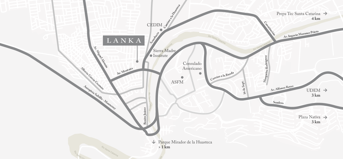 Mapa ubicación - Lanka
