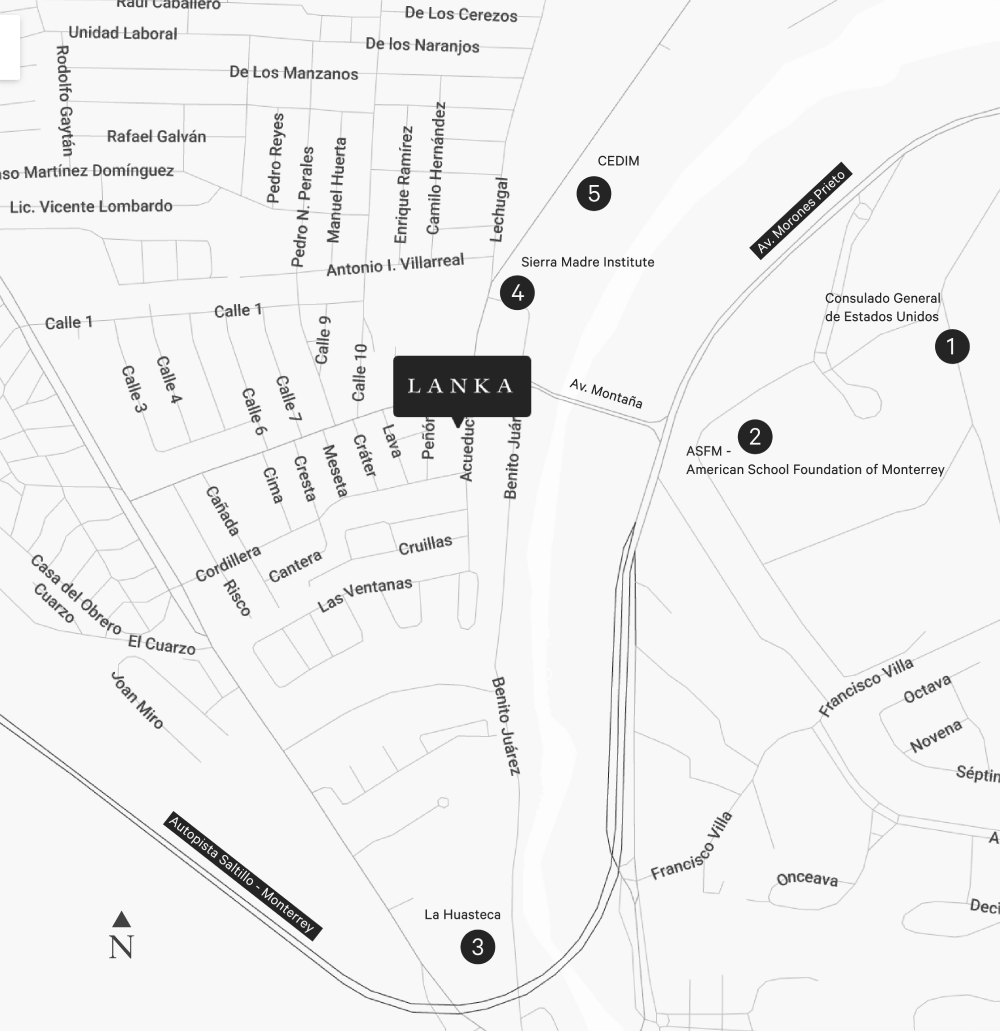 Lanka - Mapa de ubicación